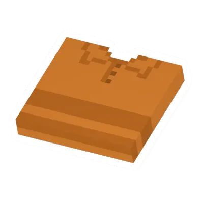 Unturned Orange Striped Top clothing icon