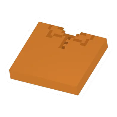 Unturned Orange Striped Top clothing icon