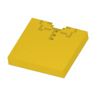 Unturned Yellow Striped Top clothing icon