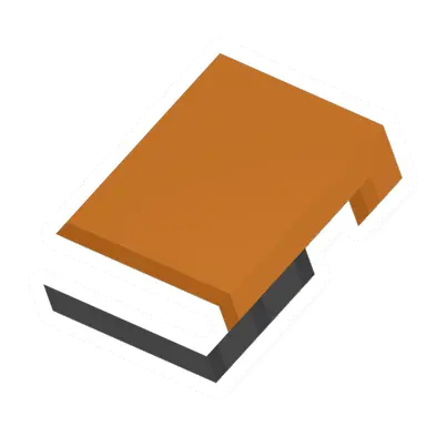 Unturned Orange Striped Shorts clothing icon