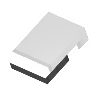 Unturned White Striped Shorts clothing icon