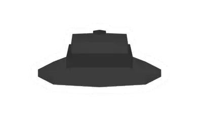 Unturned Black Panama Hat icon