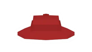 Unturned Red Panama Hat icon