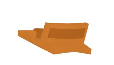 Unturned Orange Visor Hat icon