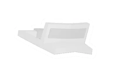 Unturned White Visor Hat icon