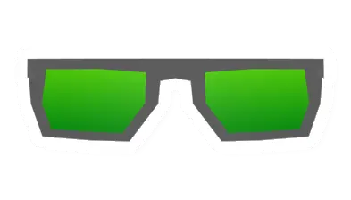 Unturned Green Mirrored Glasses item icon