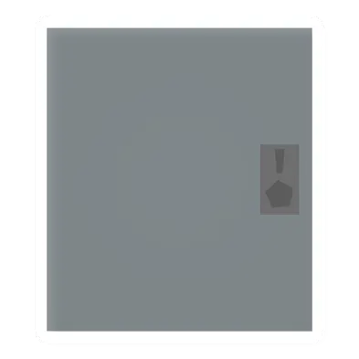 Unturned Lockable Glass Door barricade icon