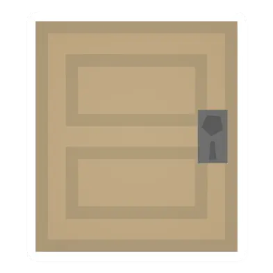 Unturned Lockable Eucalyptus Door barricade icon