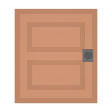 Unturned Unlocked Maple Door barricade icon