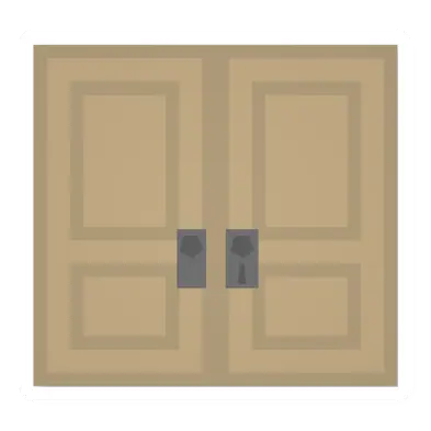 Unturned Lockable Eucalyptus Doubledoor barricade icon