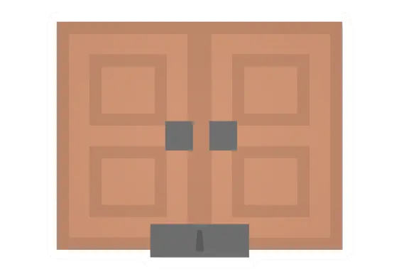 Unturned Lockable Maple Shutter barricade icon