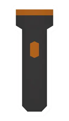 Unturned Orange Flashlight melee weapon icon