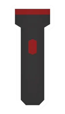 Unturned Red Flashlight melee weapon icon