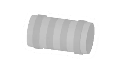 Unturned White Bedroll barricade icon