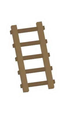 Unturned Pine Ladder barricade icon