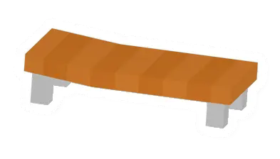 Unturned Orange Beach Chair barricade icon