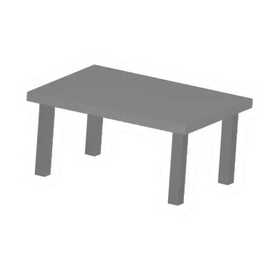 Unturned Metal Rectangular Table barricade icon
