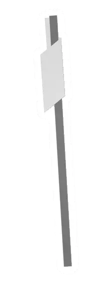 Unturned Metal Flag barricade icon