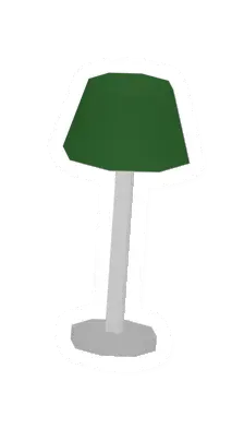 Unturned Green Lamp barricade icon