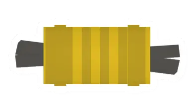 Unturned Yellow Hammock barricade icon