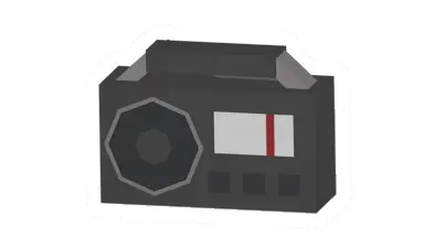 Unturned Old Radio barricade icon