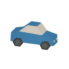 Unturned Blue Toy Car barricade icon