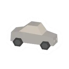 Unturned White Toy Car barricade icon