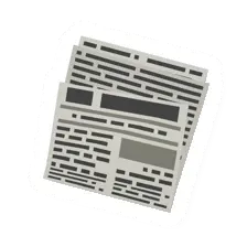Unturned Old Newspaper food icon