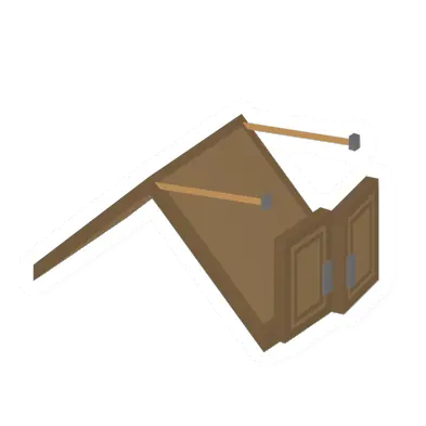 Unturned Unlocked Long Pine Drawbridge barricade icon