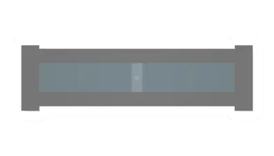 Unturned Reinforced Railing w/ Bulletproof Glass barricade icon