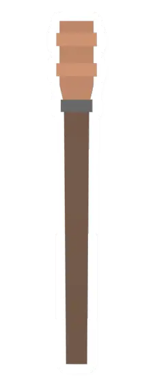 Unturned Maple Tiki Torch barricade icon