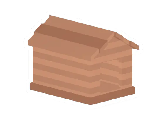 Unturned Maple Dog House barricade icon