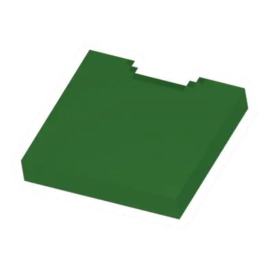 Unturned Green Crop Top clothing icon