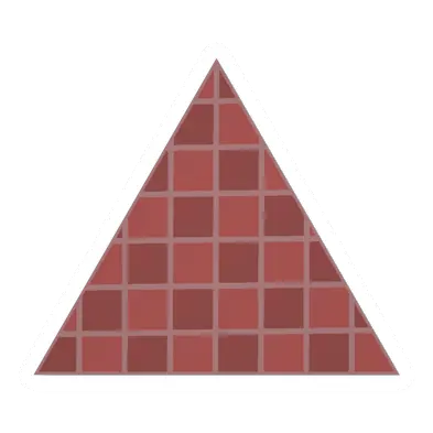 Unturned Triangular Tile Floor barricade icon