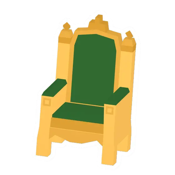 Unturned Green Throne barricade icon