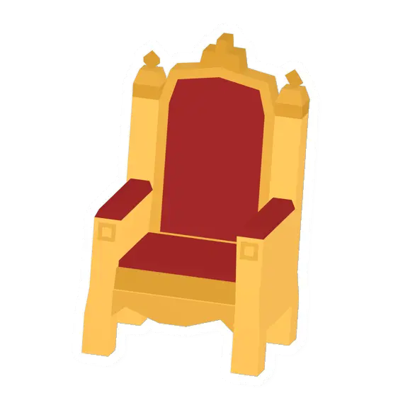 Unturned Red Throne barricade icon