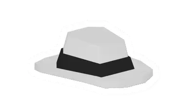 Unturned White Fedora item icon