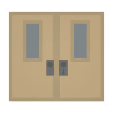 Unturned Fancy Eucalyptus Doubledoor barricade icon