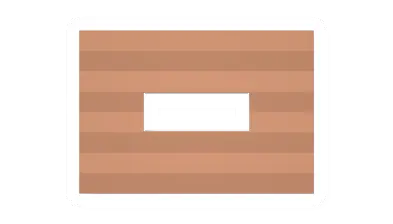 Unturned Offset Maple Log Horizontal Window barricade icon