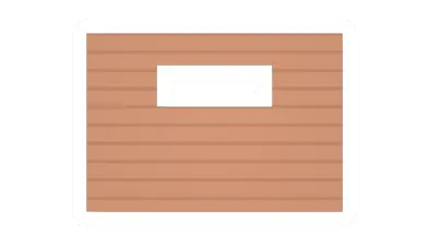 Unturned Maple Plank Horizontal Window barricade icon