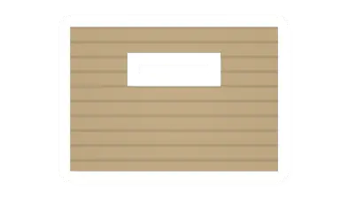 Unturned Eucalyptus Plank Horizontal Window barricade icon