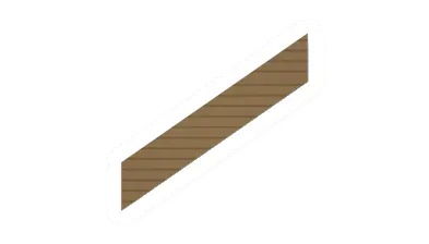 Unturned Pine Plank Ramp Rampart barricade icon