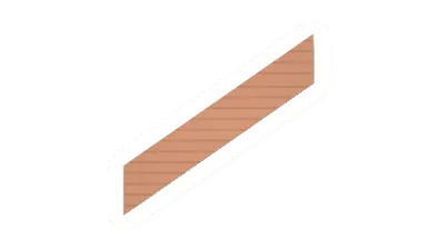 Unturned Maple Plank Ramp Rampart barricade icon