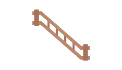 Unturned Maple Log Ramp Railing barricade icon