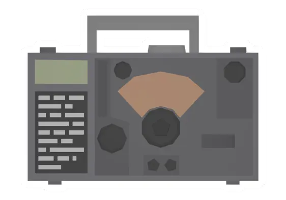 Unturned Military Radio barricade icon