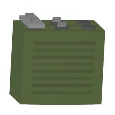 Unturned Military Battery barricade icon