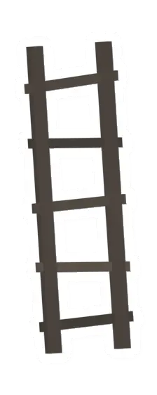 Unturned Wooden Ladder barricade icon