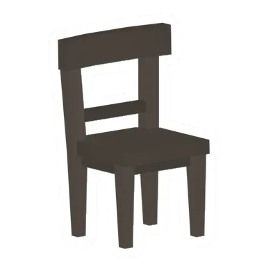 Unturned Wooden Chair barricade icon