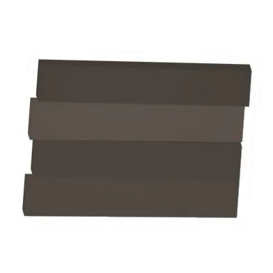 Unturned Wooden Placard barricade icon