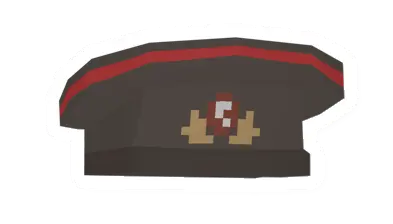 Unturned Officer's Peaked Hat clothing icon